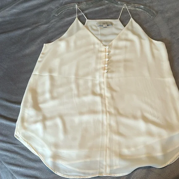 NWOT Loft sheer camisole blouse - Picture 2 of 3